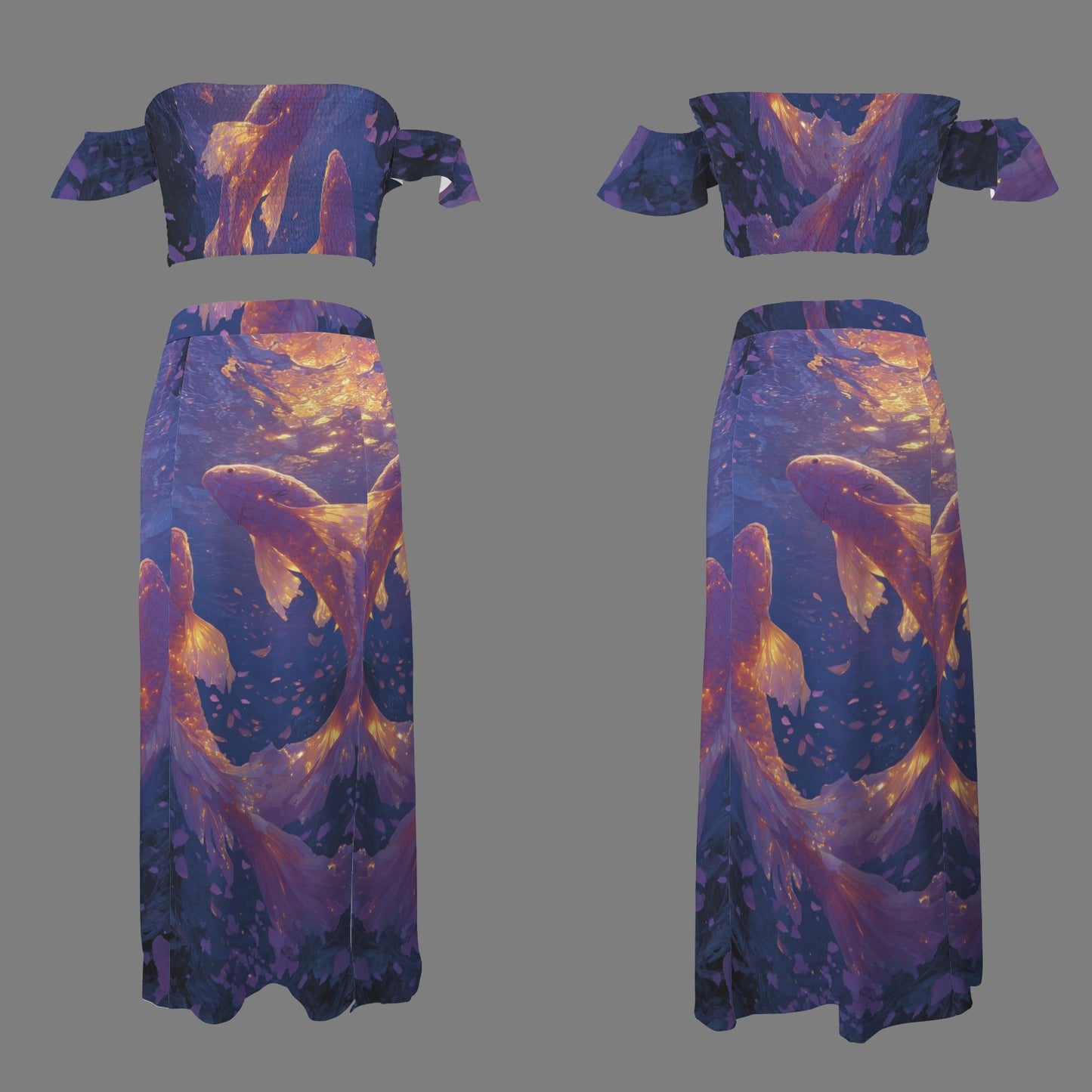 Purple Koi