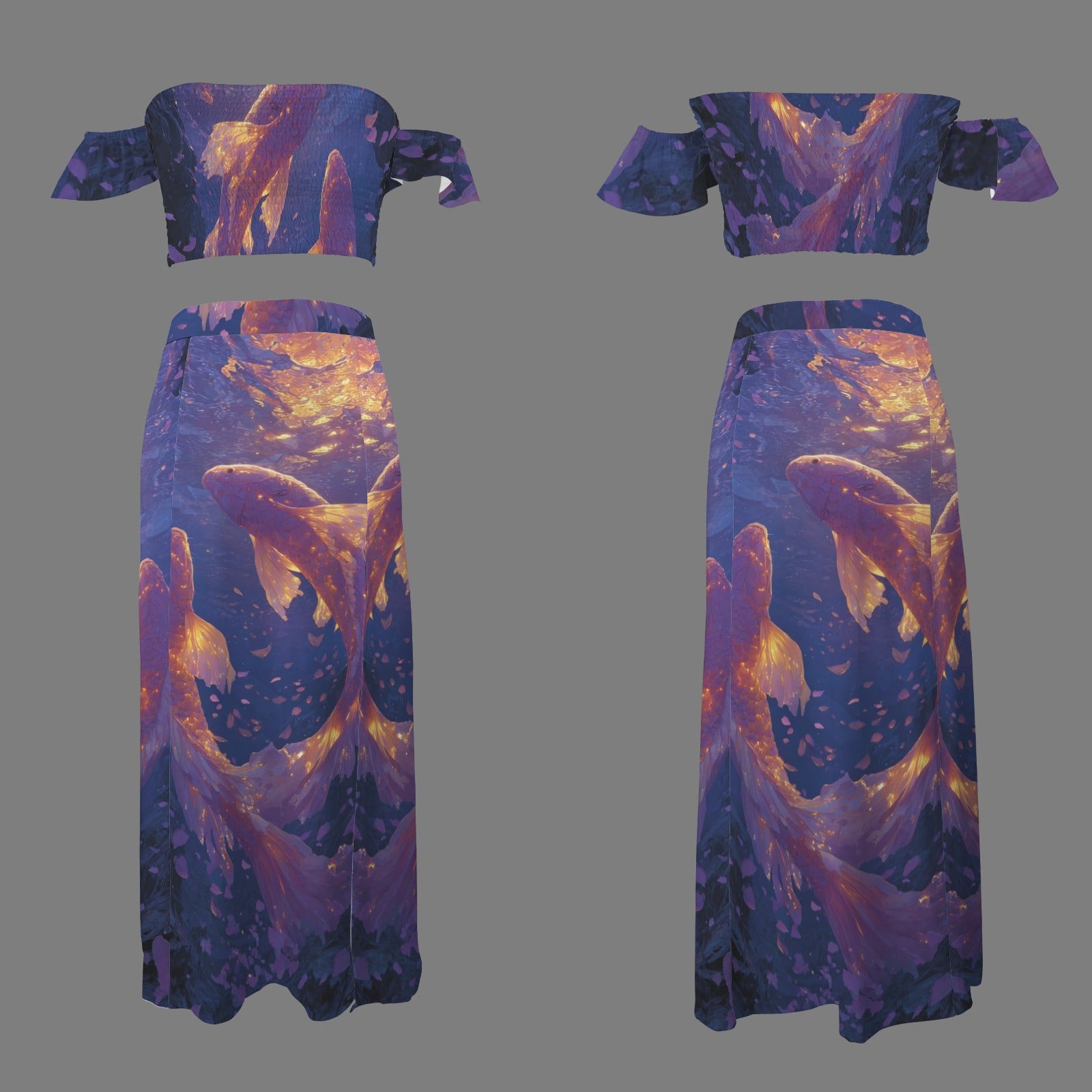 Purple Koi