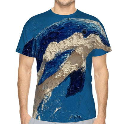 Dolphin Leap: The Infinite Horizon Tee