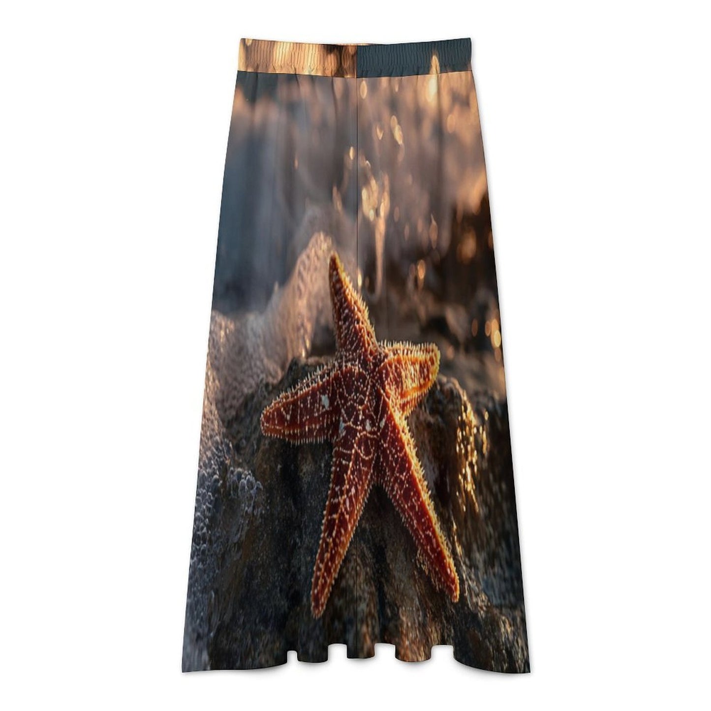 All Over Print Women's High Waisted A Line Midi Skirt