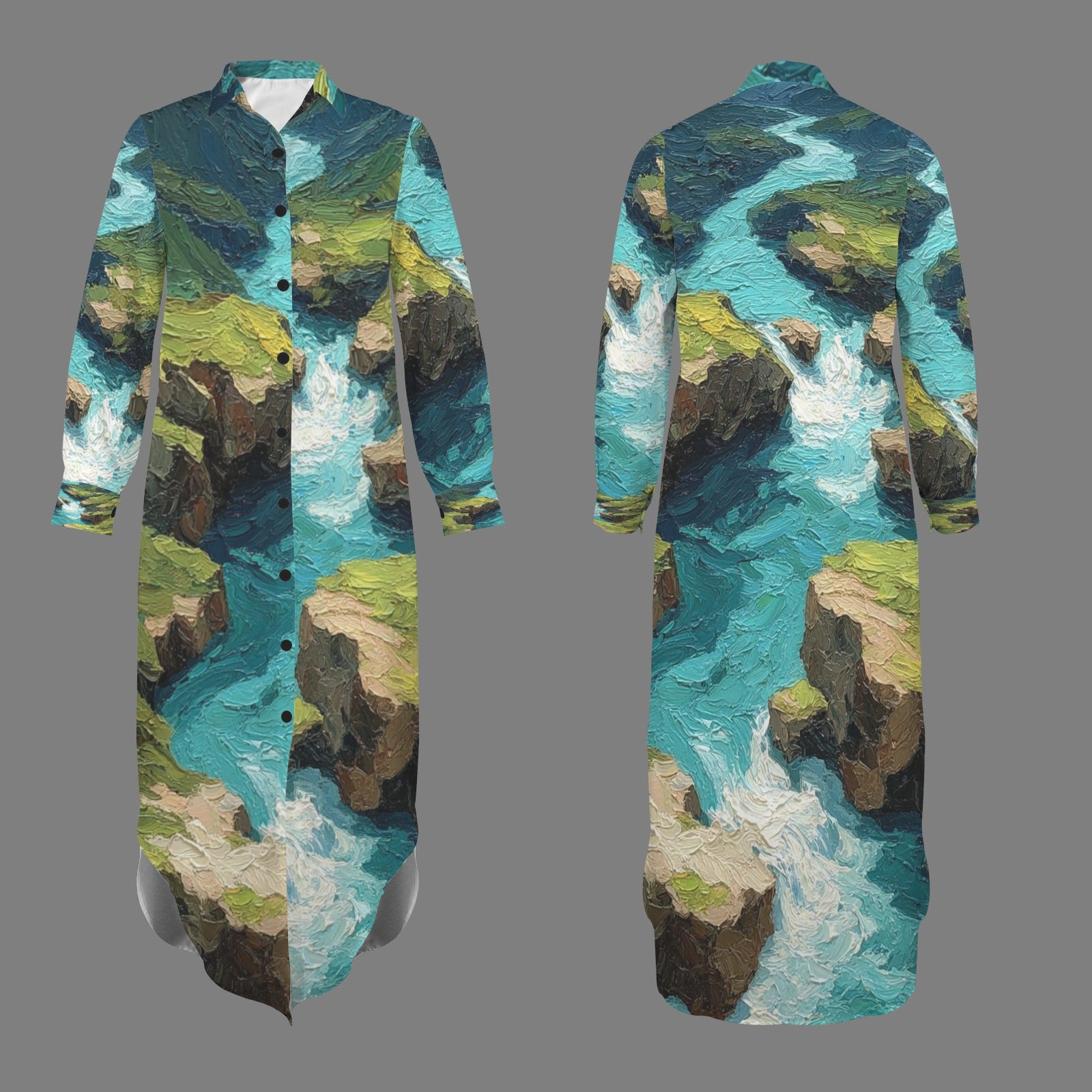 Impasto Waterfall