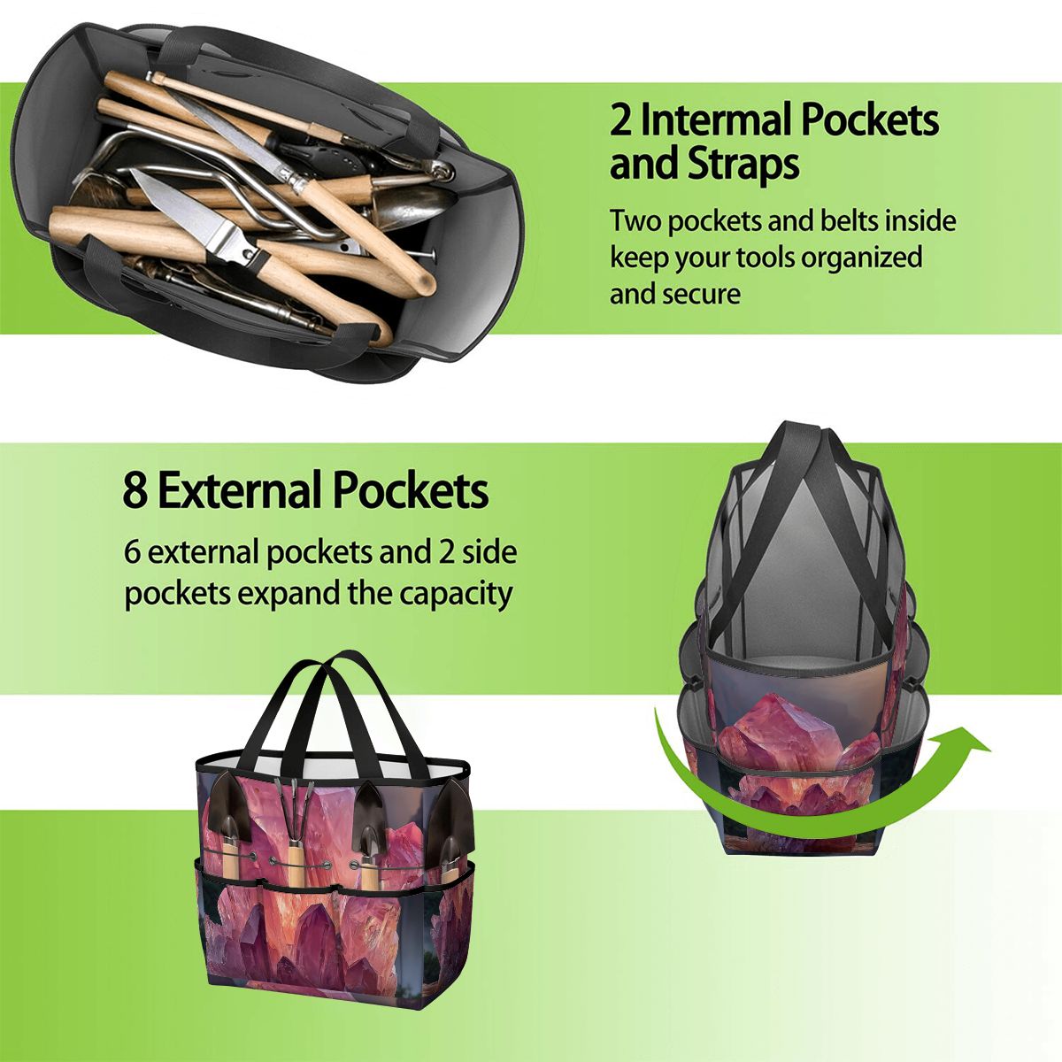 Crystal Garden Tool Bag (Tools Not Included)