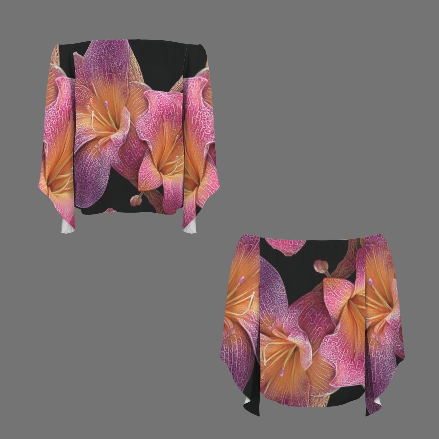 Pink Lilies Top