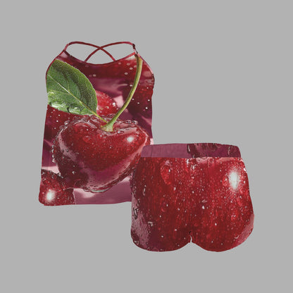 Cherry Splash PJ Set