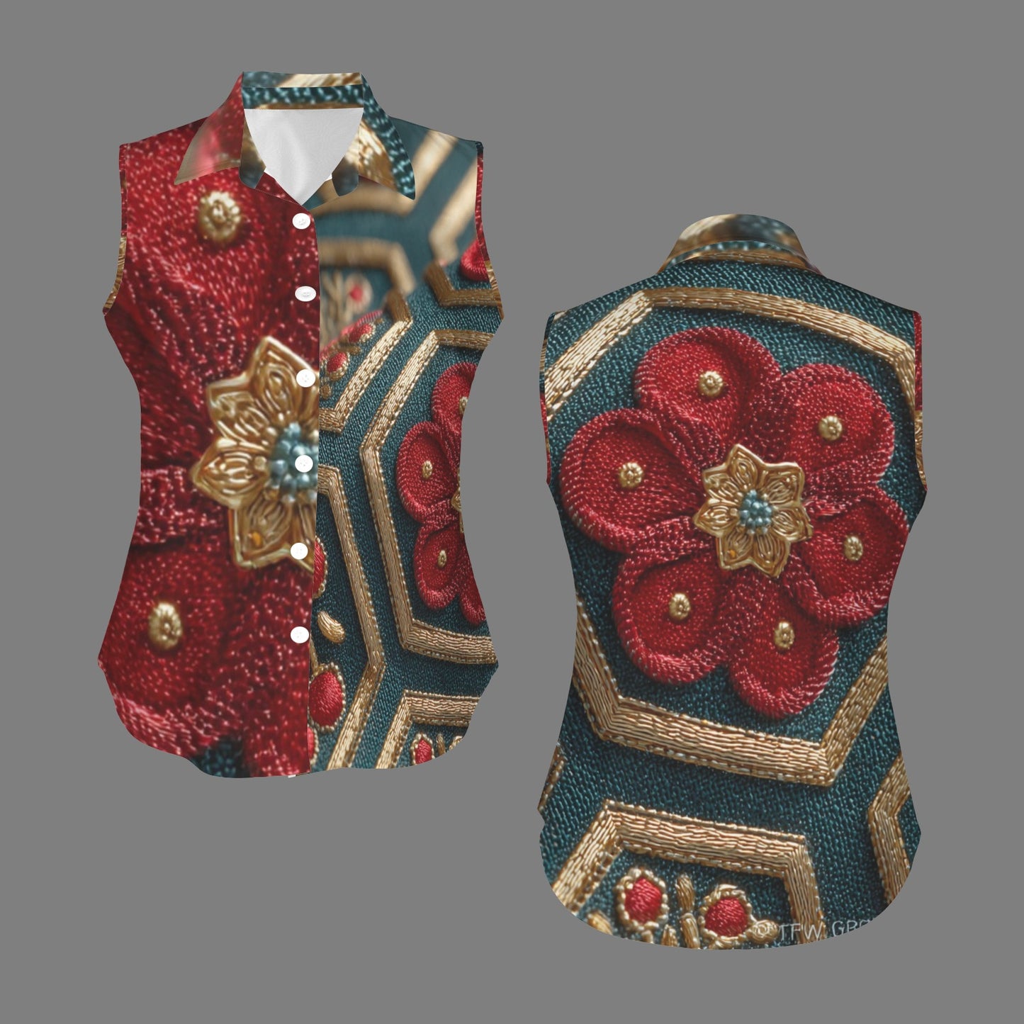 Cherry Artdeco Shirt