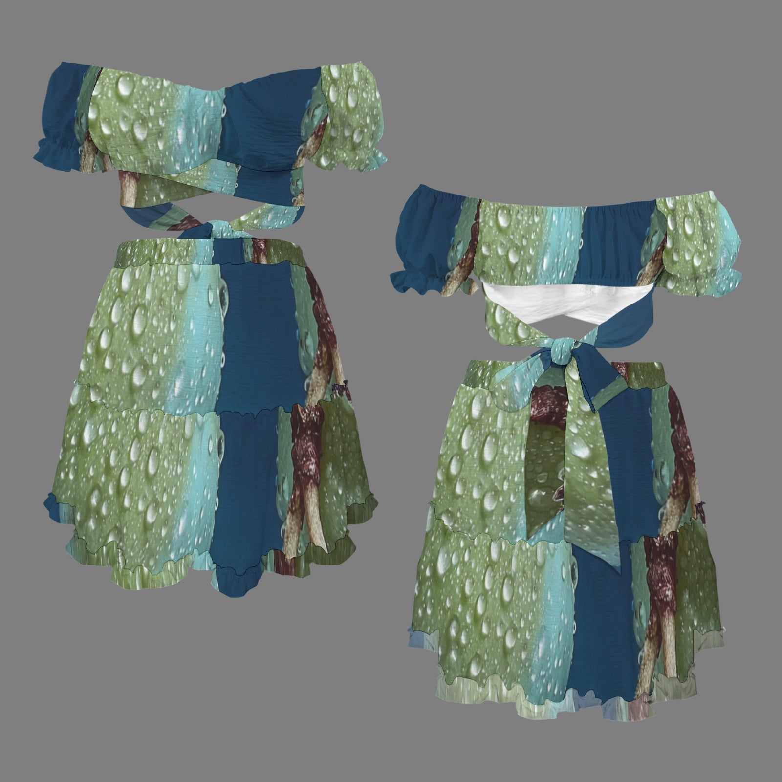 Indigo Apple Front and Back
