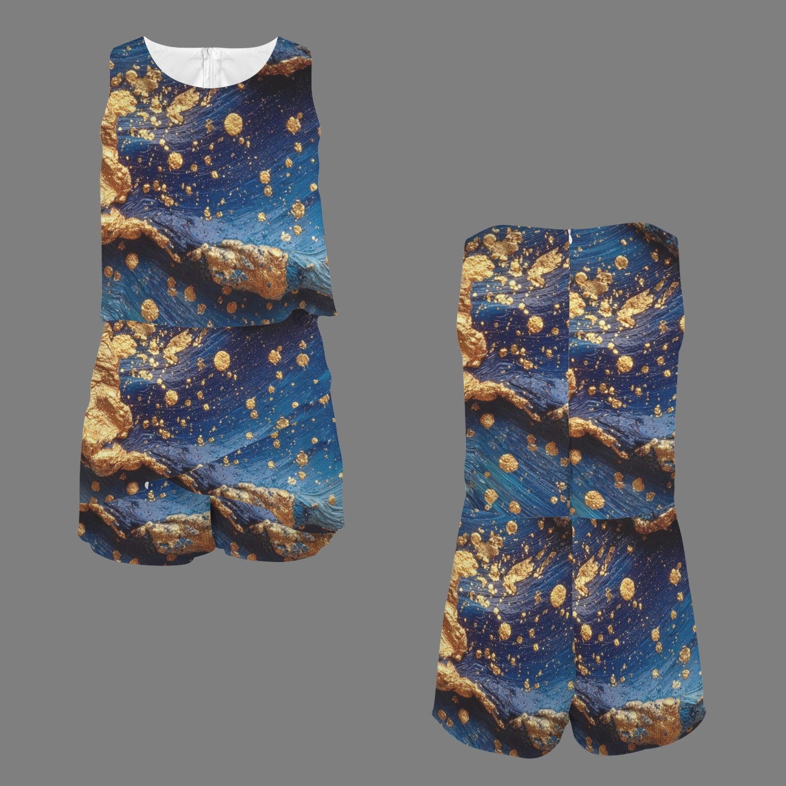 Lapiz Lazul Romper