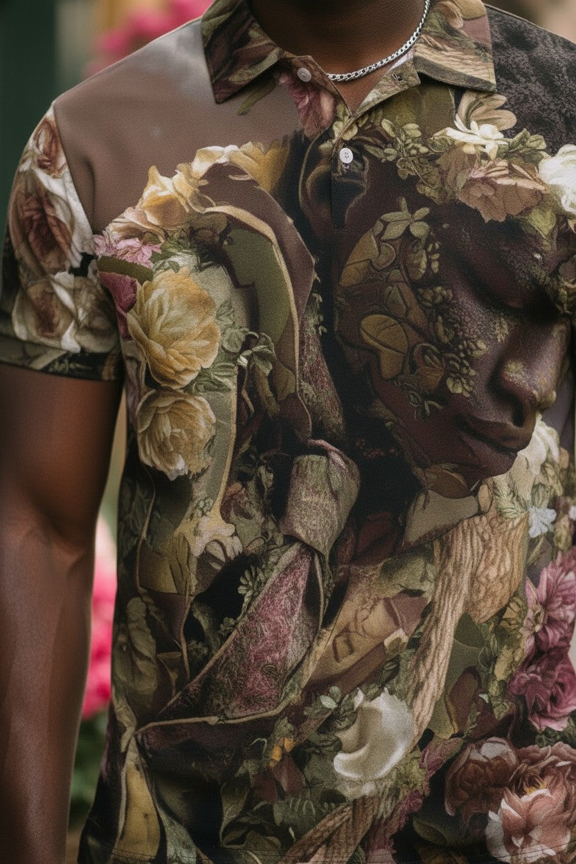 African Rose King: The Floral Sovereign Polo
