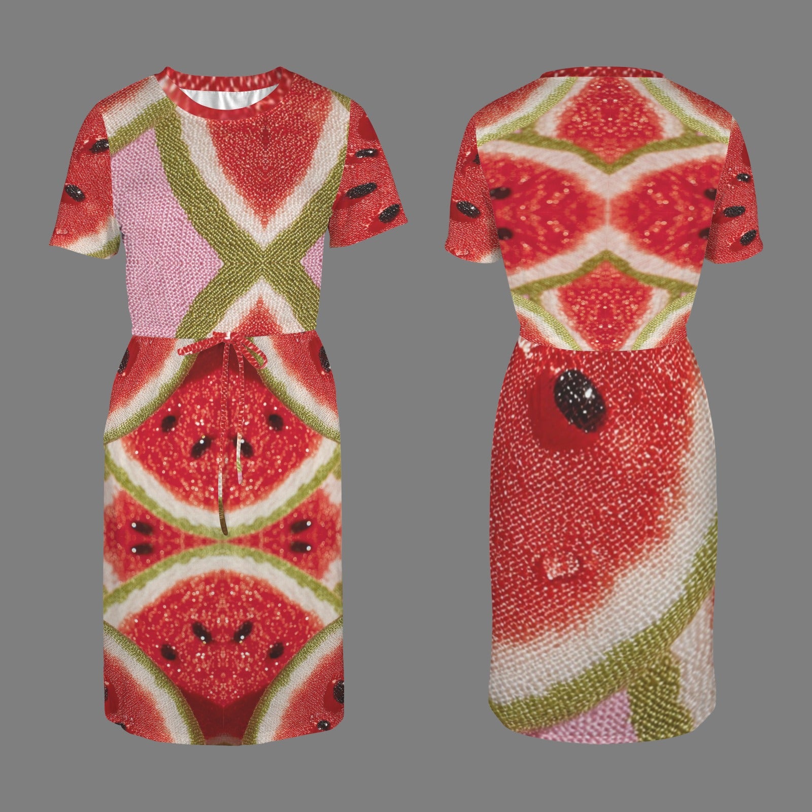 Watermelon Kaleidoscope Dress