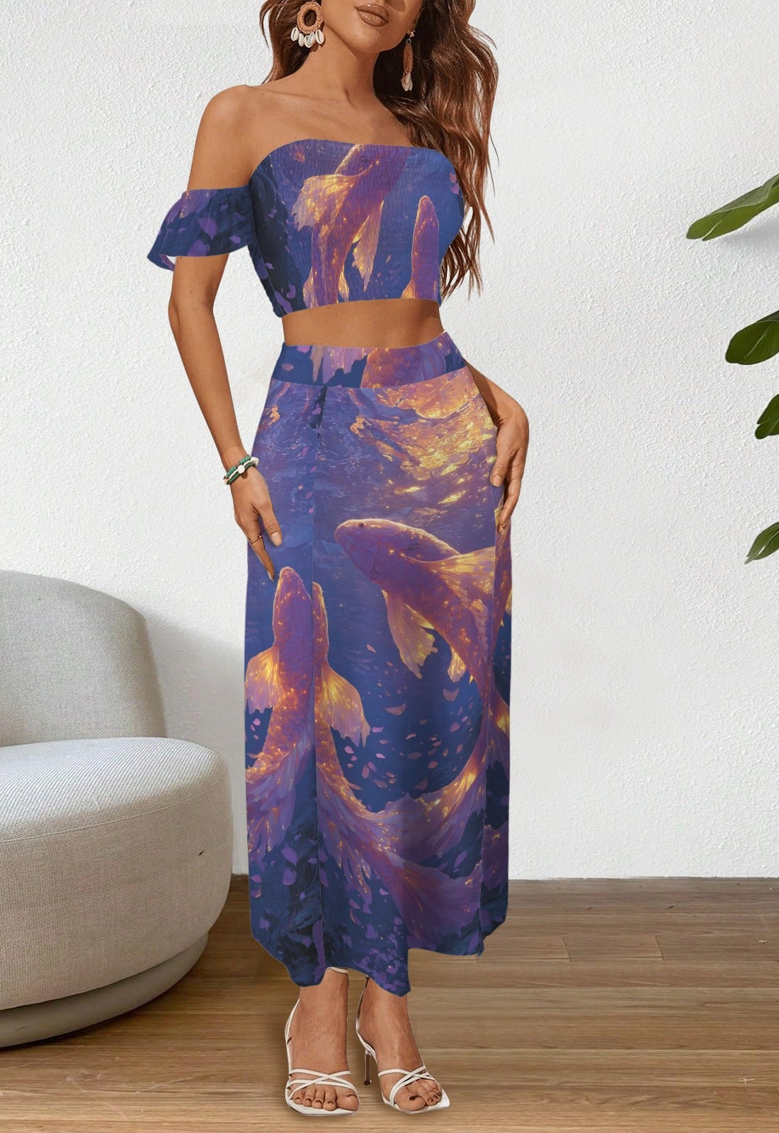 Purple Koi