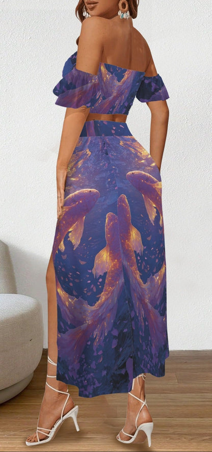 Purple Koi