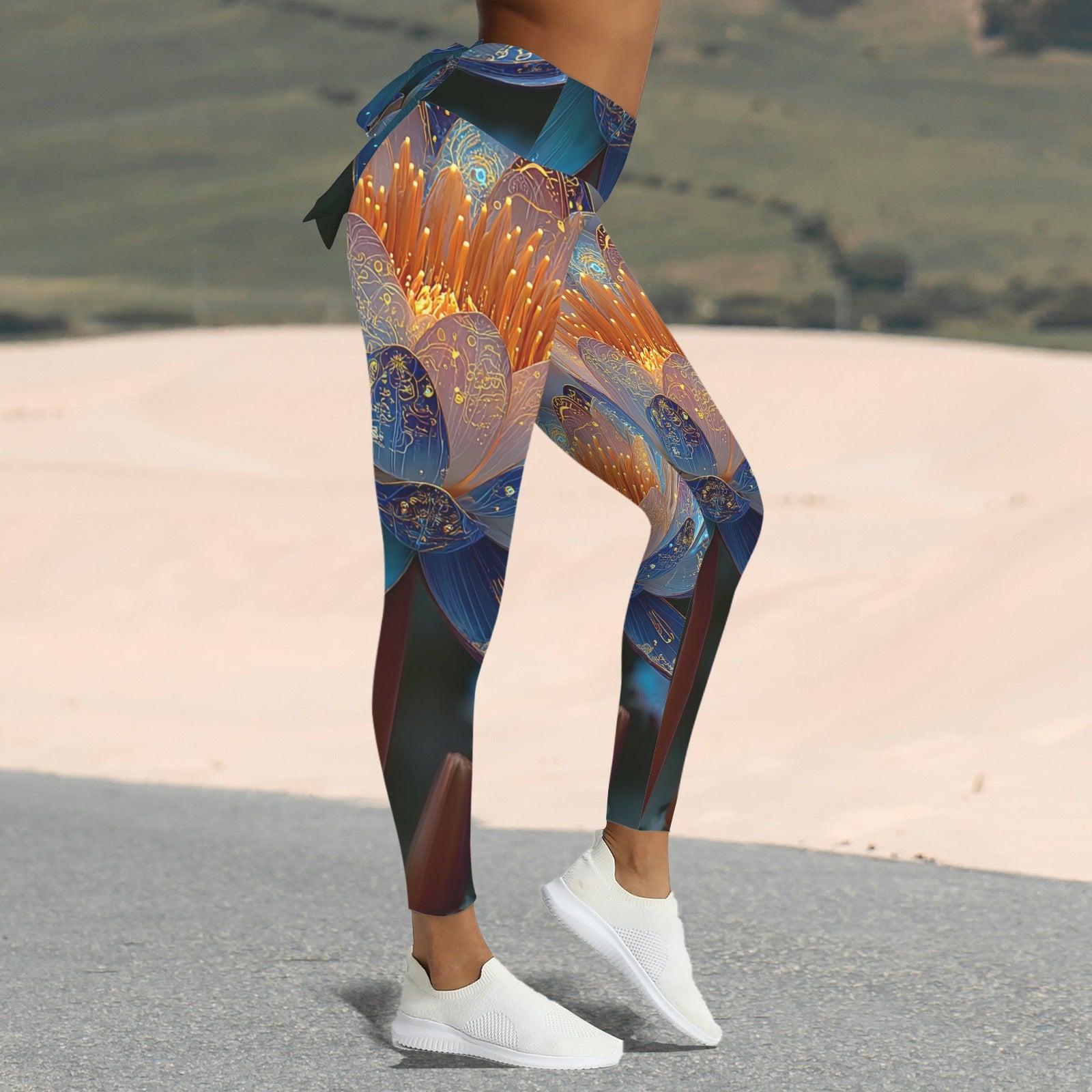 Galactic Lotus Leggings