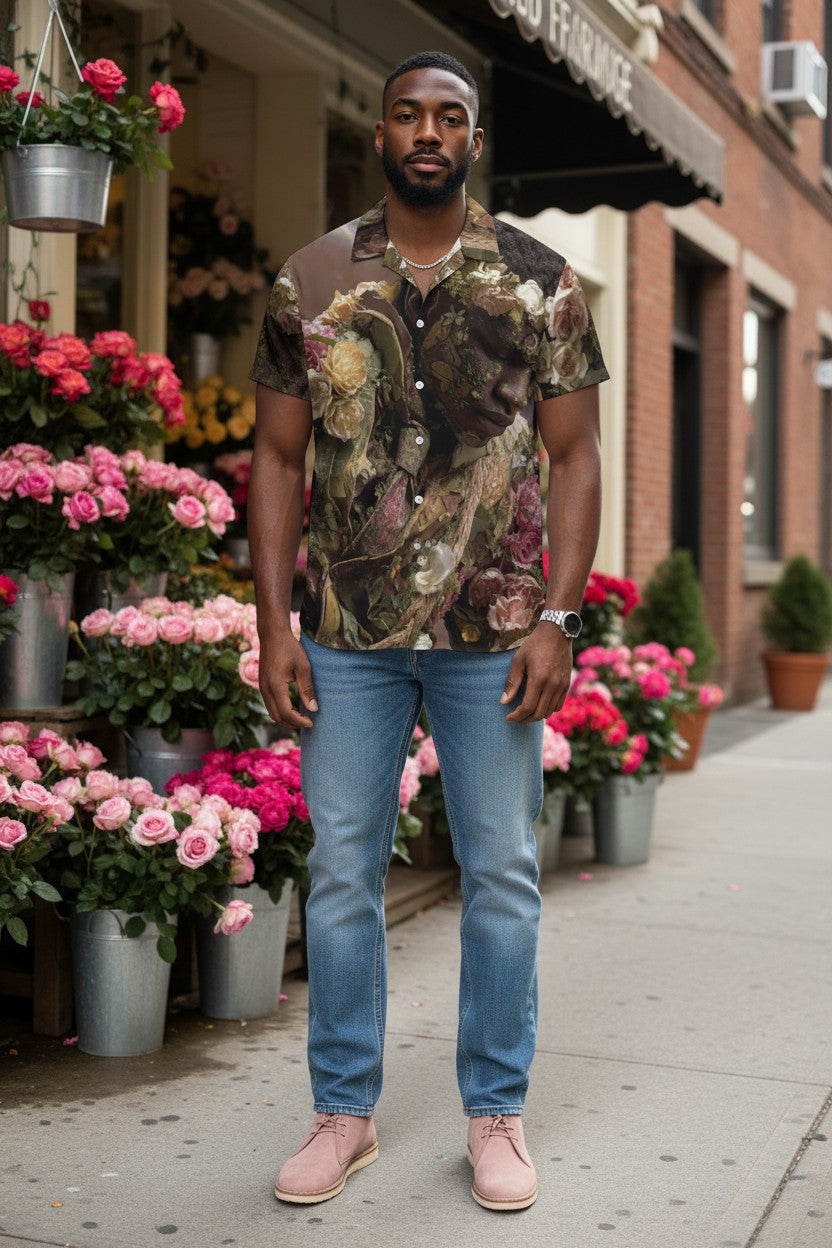 African Rose King: The Floral Sovereign Polo