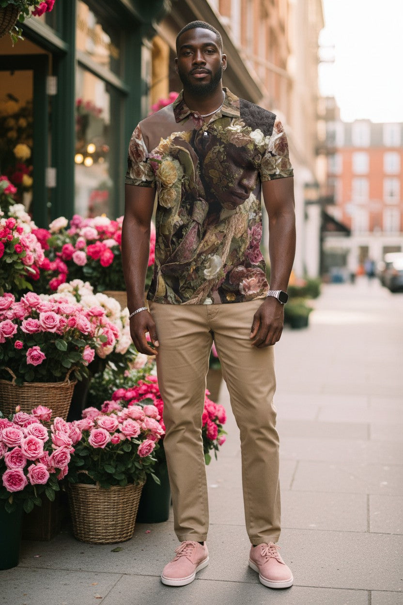 African Rose King: The Floral Sovereign Polo