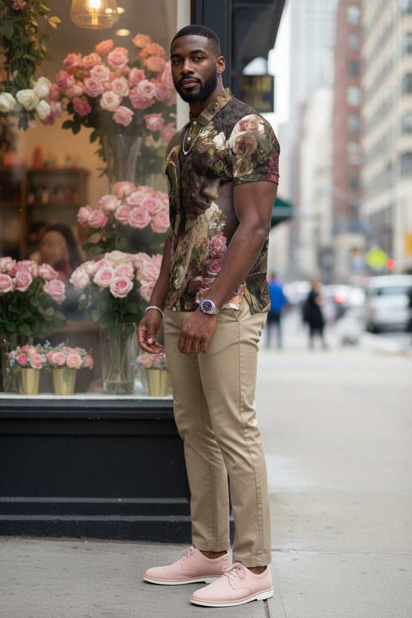 African Rose King: The Floral Sovereign Polo